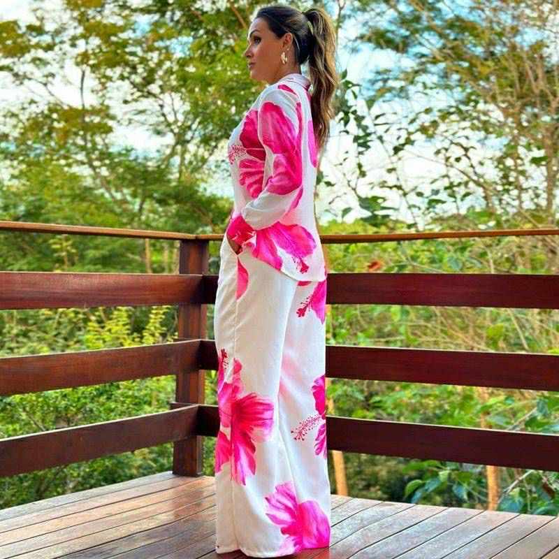 Tropical Bloom Two-Piece Set – Bold & Breezy Resortwear