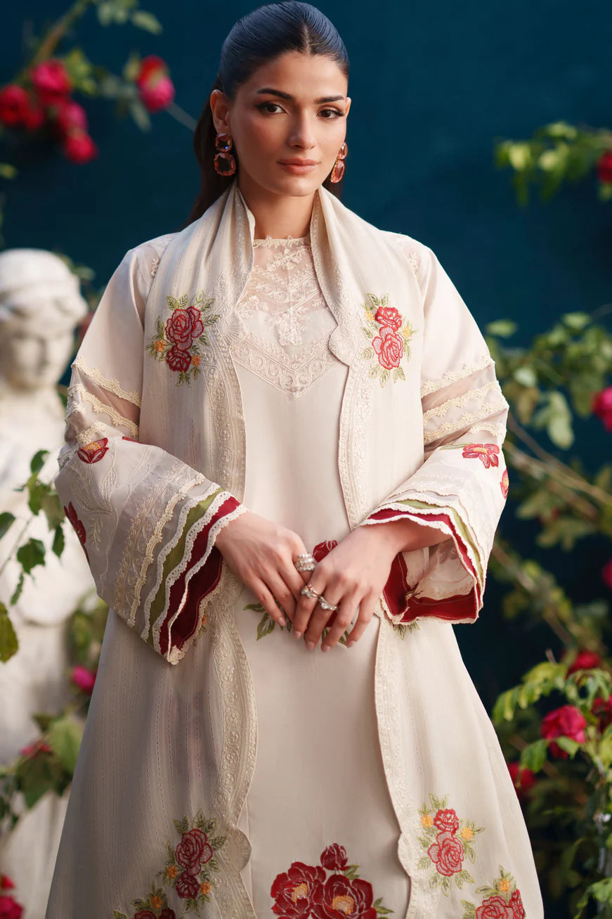 Embroidered Party Wear Luxury 3pc