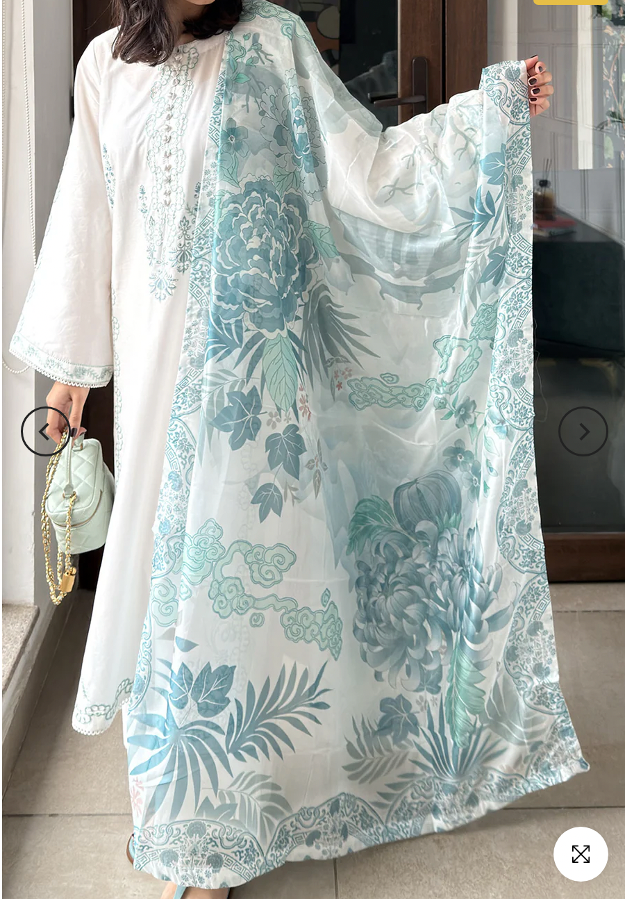 3 Piece Pret Eid Dress - 01