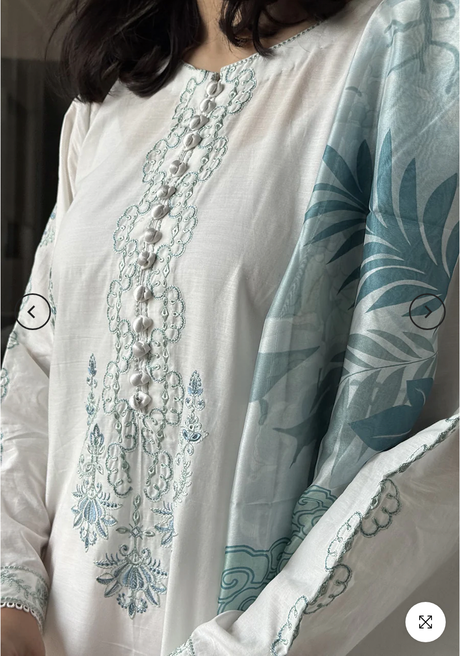 3 Piece Pret Eid Dress - 01