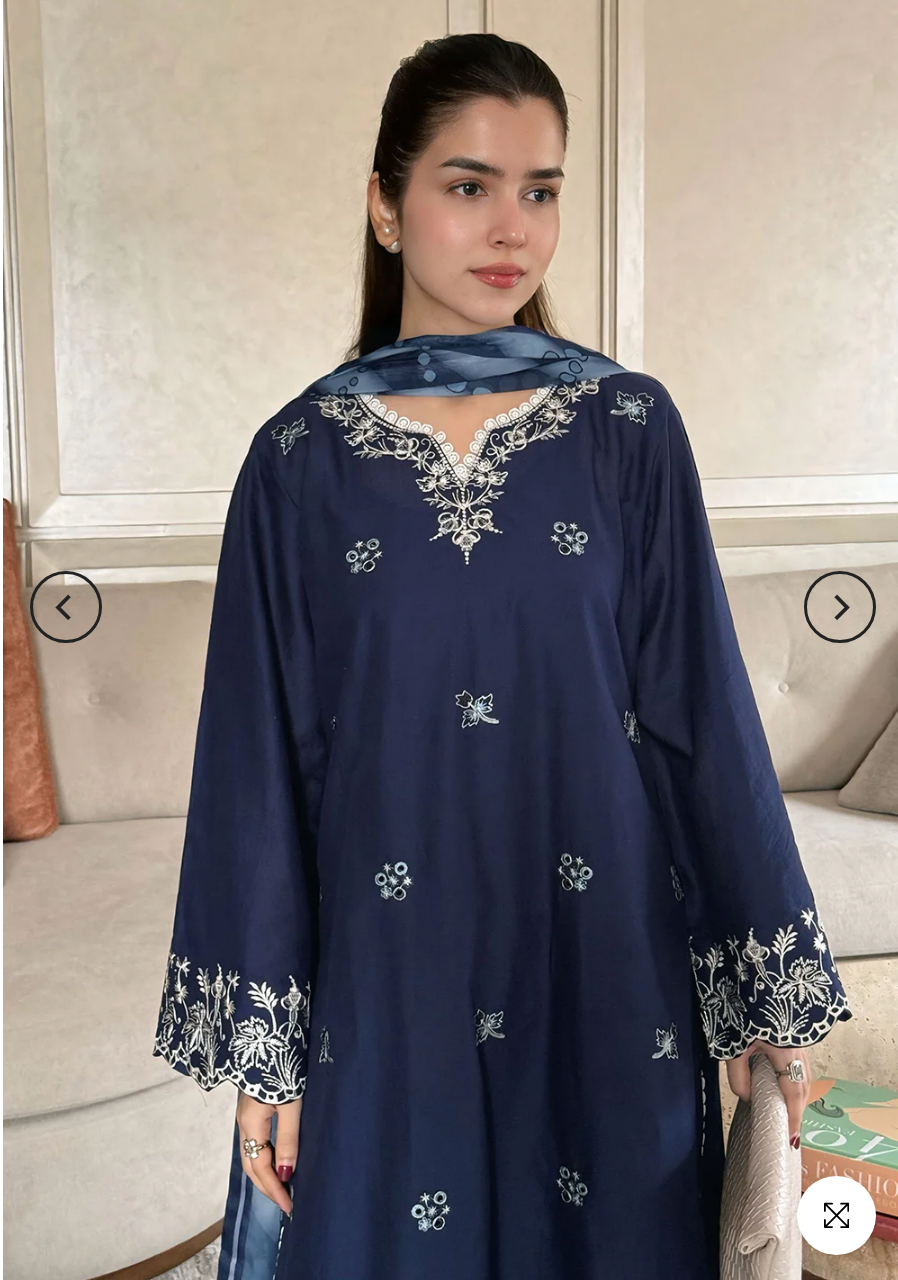 3 Piece Pret Pakistani Eid Dress - 02