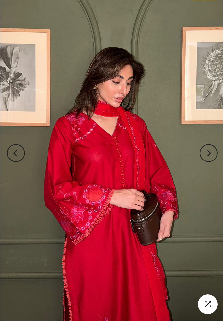 3 Piece Pret Pakistani Eid Dress - 03