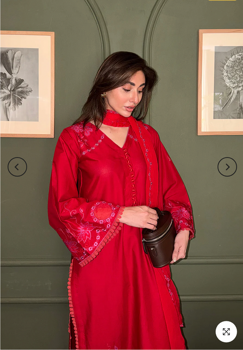 3 Piece Pret Pakistani Eid Dress - 03
