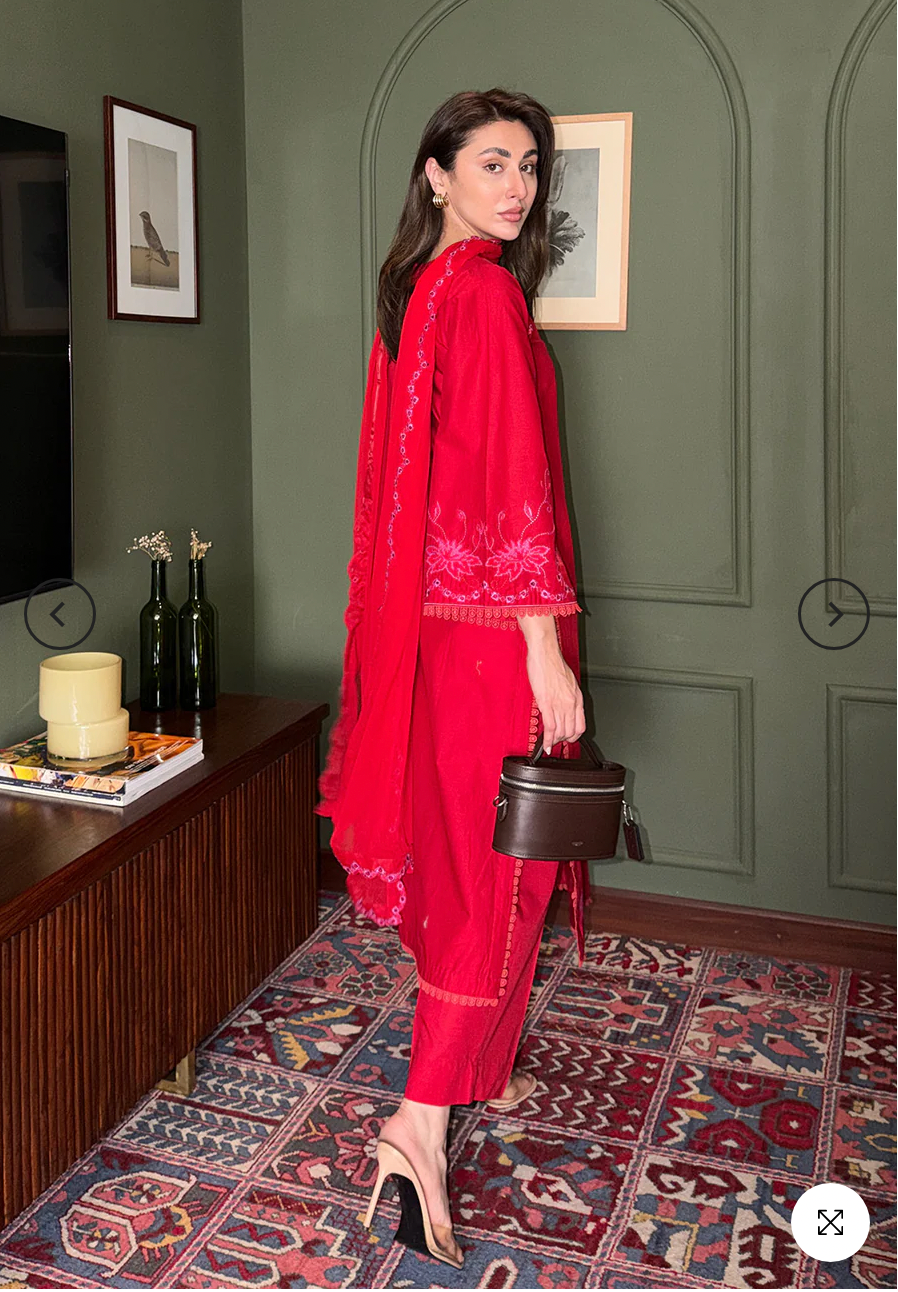 3 Piece Pret Pakistani Eid Dress - 03
