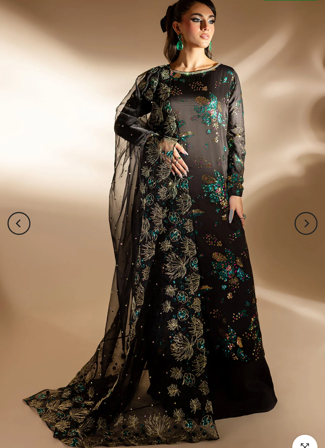 Golden Stardust Festive Wear