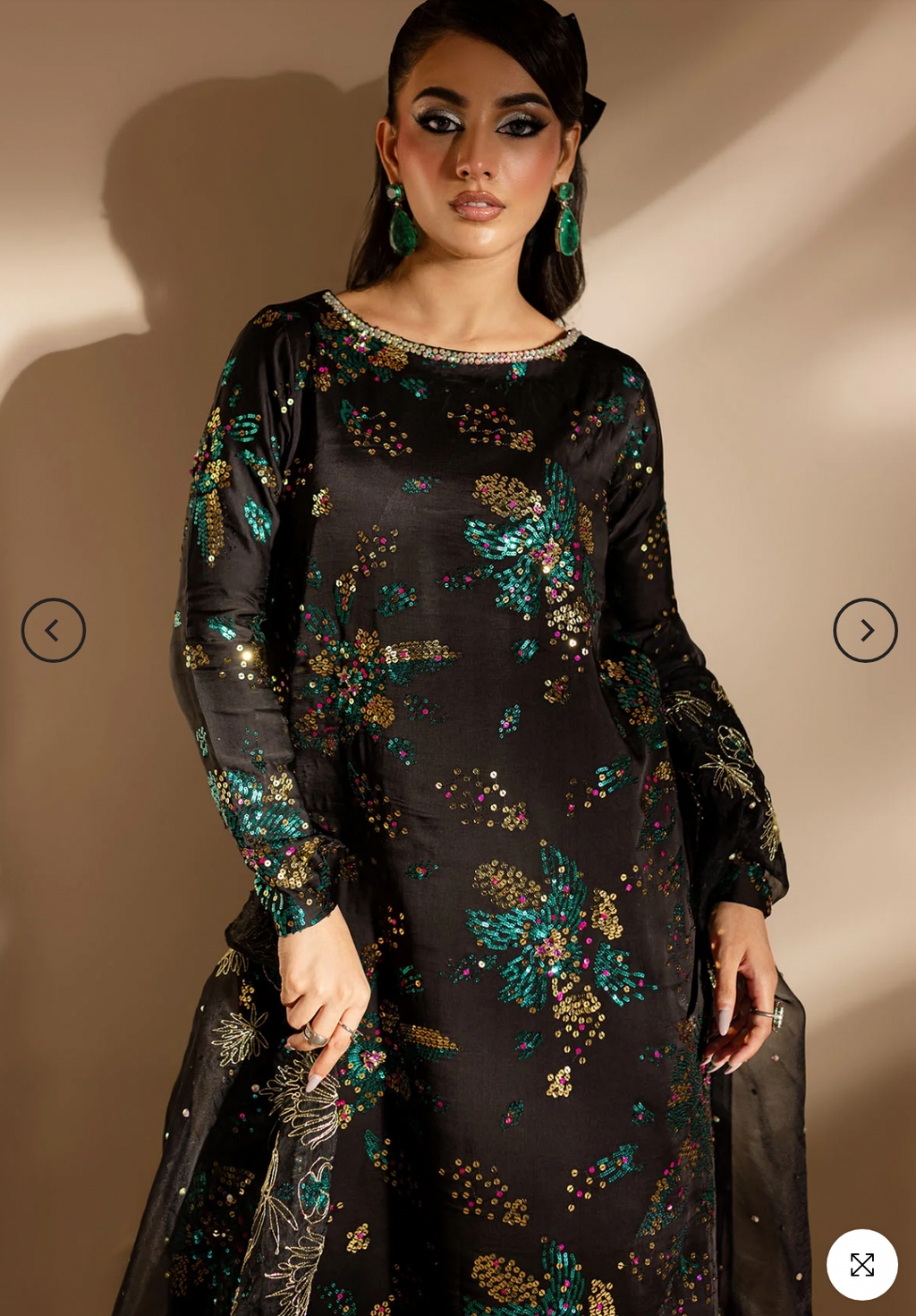 Golden Stardust Festive Wear