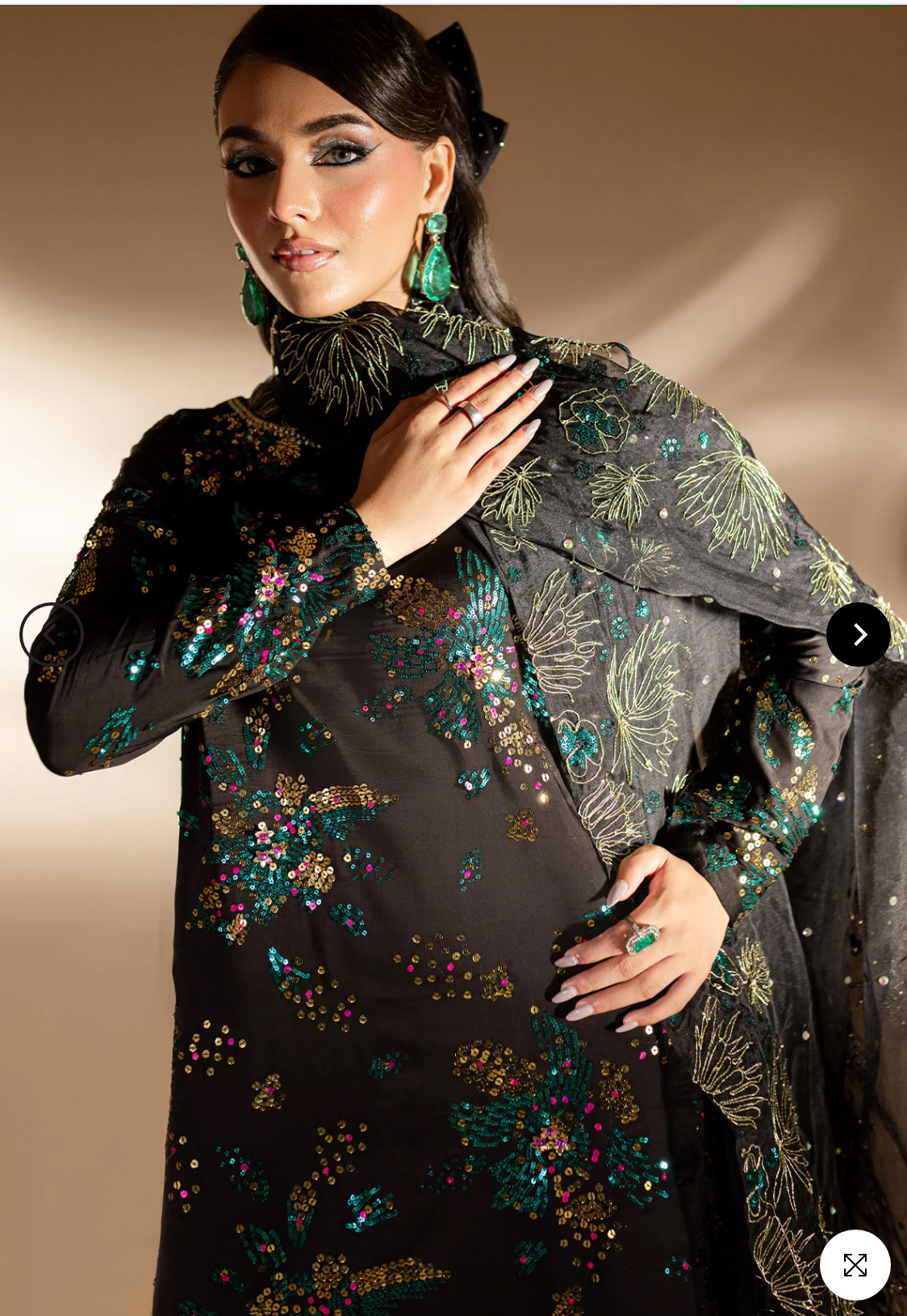 Golden Stardust Festive Wear