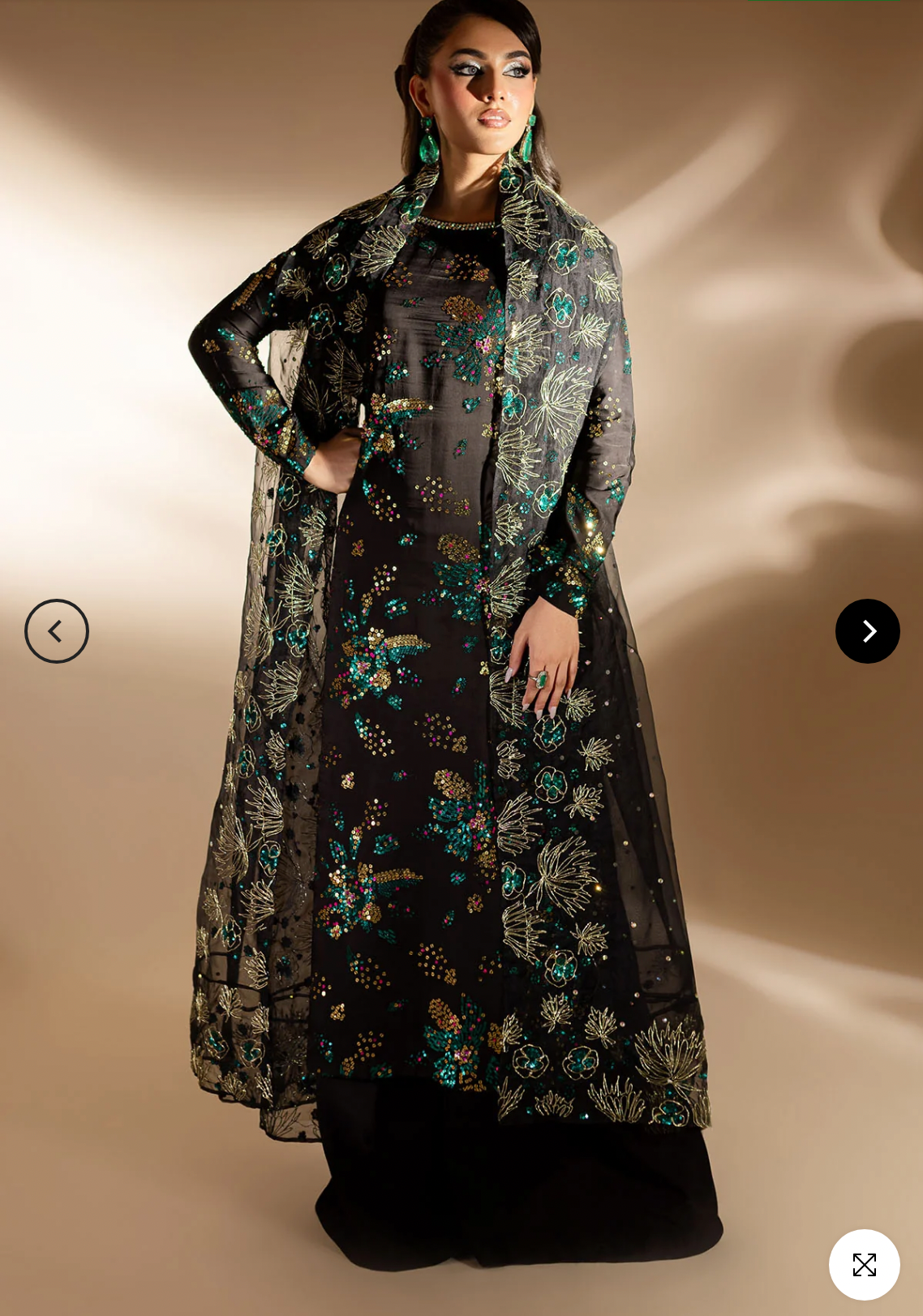 Golden Stardust Festive Wear