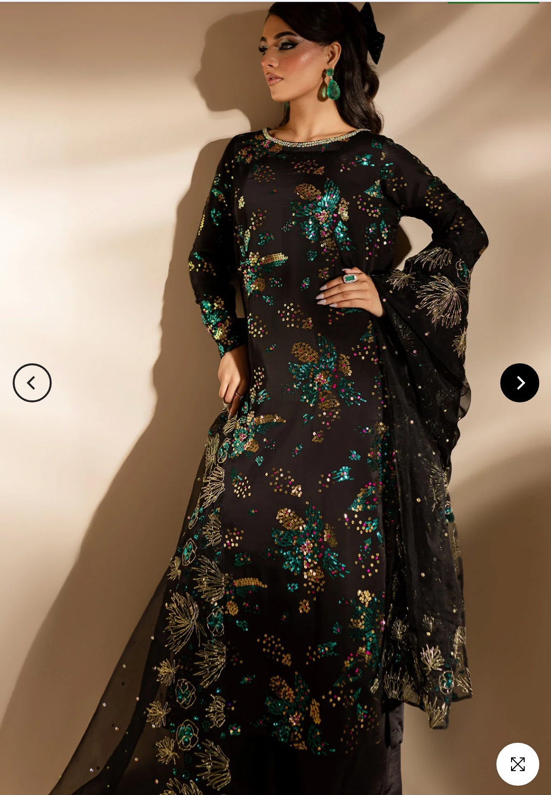 Golden Stardust Festive Wear